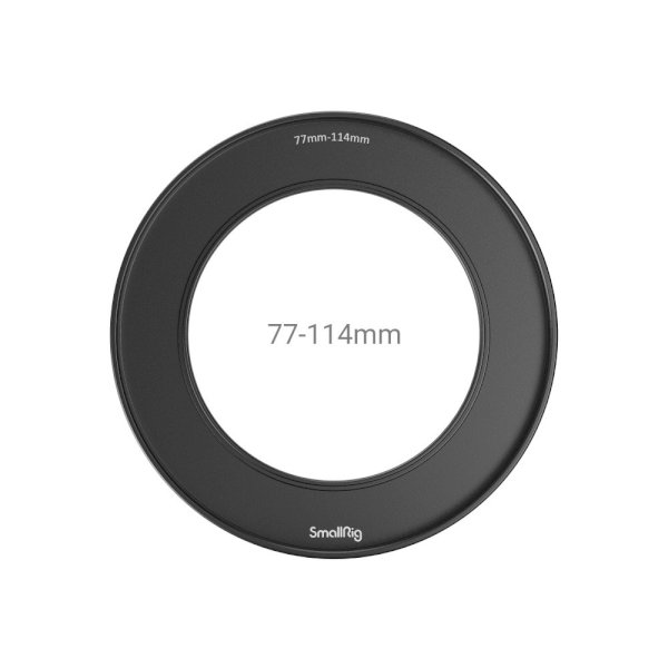 SmallRig 3458 Screw-In Reduction Ring with Filter Thread (77-114mm) for Matte Box 2660