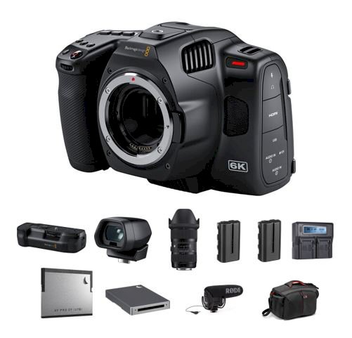 Blackmagic Design Pocket Cinema Camera 6K Pro Complete Shooter's Kit