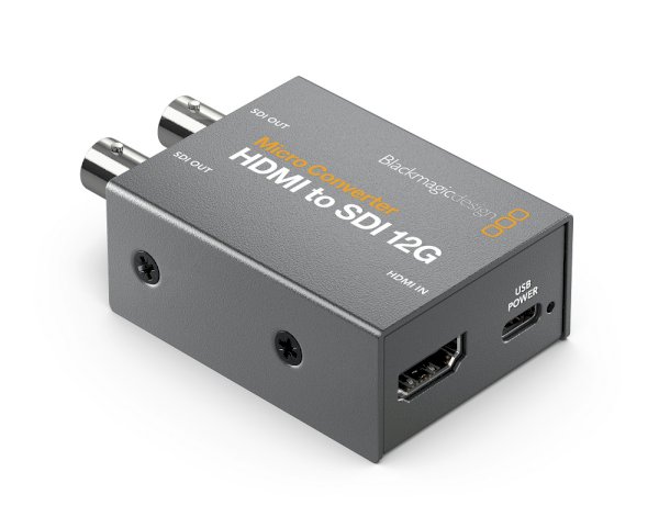 Blackmagic Design Micro Converter w/PSU - HDMI to SDI 12G