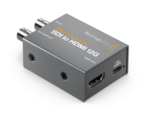 Blackmagic Design Micro Converter w/PSU - SDI to HDMI 12G