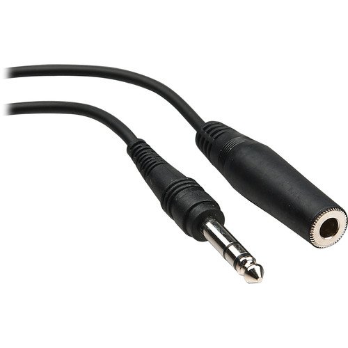 Hosa Stereo 1/4" Female Phone to 1/4" Male Phone TRS Headphone Extension Cable (7.6m)