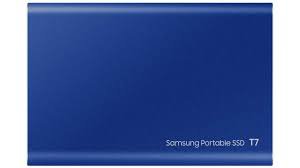 Samsung 2TB T7 Portable SSD (Blue)