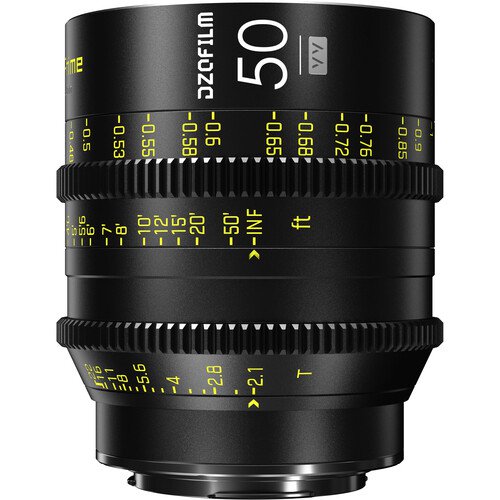 DZOFilm VESPID Cyber Full Frame 50mm T2.1 Prime Lens (PL and EF Mounts)