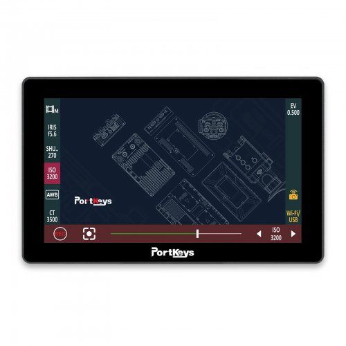 PortKeys LH5P II 5.5" 4K HDMI Touchscreen Monitor with Wireless Camera Control