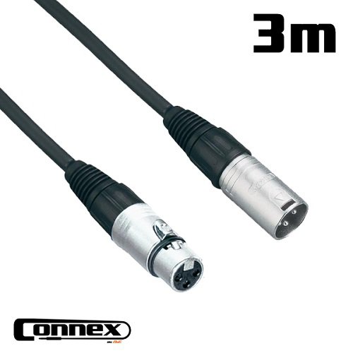 Connex XMXF-3 Pro XLR Audio Cable (3m)