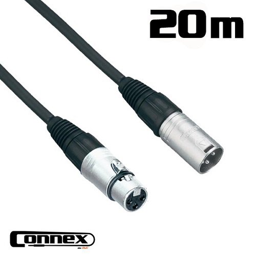 Connex XMXF-20 Pro XLR Audio Cable (20m)