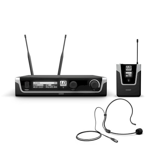 LD Systems U505BPH Wireless Headset Microphone System (B5 584 - 608 MHz)