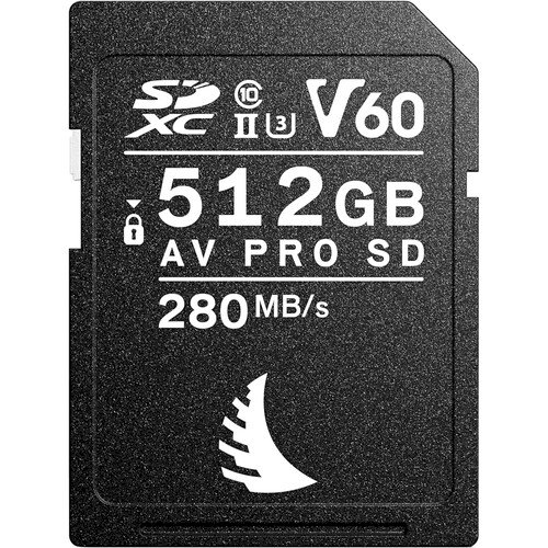 Angelbird 512GB V60 AV Pro MK2 UHS-II SDXC Memory Card
