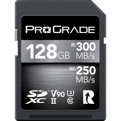 ProGrade Digital 128GB V90 UHS-II SDXC Memory Card
