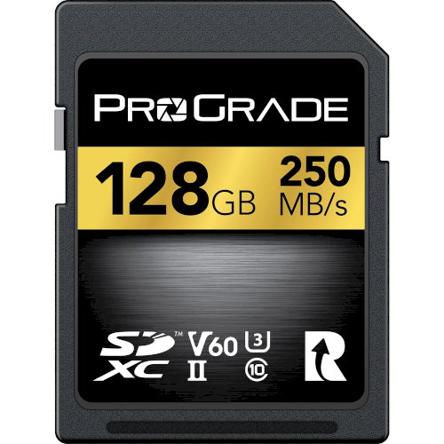 ProGrade Digital 128GB V60 UHS-II SDXC Memory Card