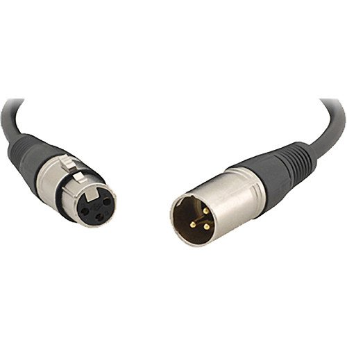 Kramer 3-Pin XLR Male to 3-Pin XLR Female Quad-Style Cable Cable - 0.30m