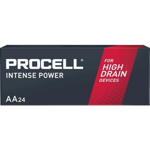 Duracell PX1500 Procell Intense High Drain 1.5V AA Alkaline Batteries (24-Pack)