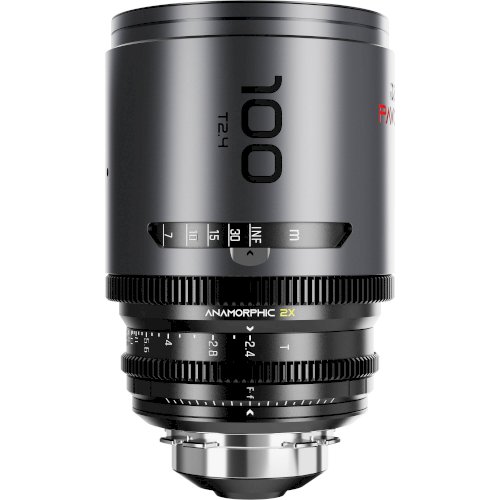 DZOFilm PAVO 100mm T2.4 2x Anamorphic Prime Lens (Neutral Coating, PL/EF Mount, Feet)