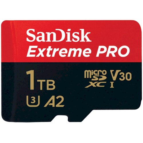 SanDisk 1TB Extreme PRO UHS-I microSDXC Memory Card with SD Adapter