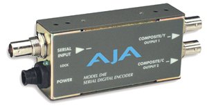 AJA Video Systems D4E Serial to NTSC/PAL Encoder